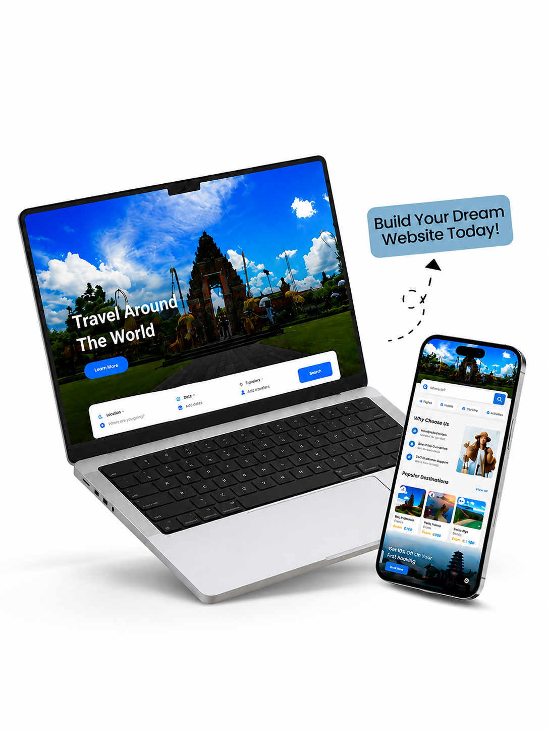 Web Development Brand Showcase